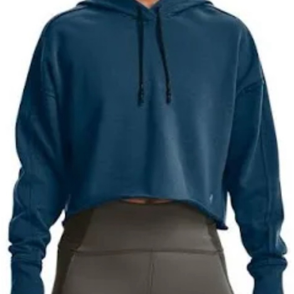 Under Armor cropped hoodie NWOT